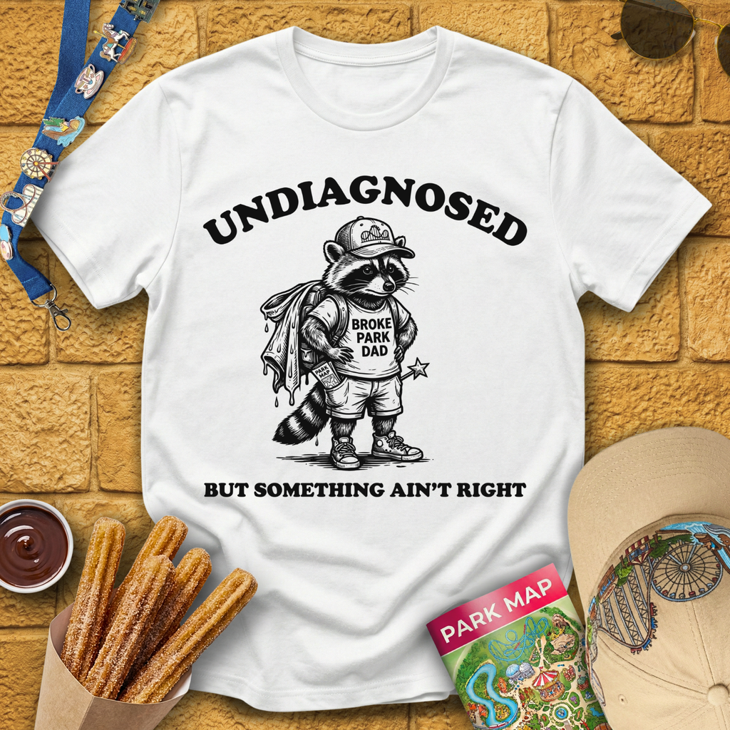 Undiagnosed Dad [Woodcut] T-Shirt