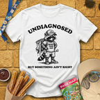 Undiagnosed Dad [Woodcut] T-Shirt