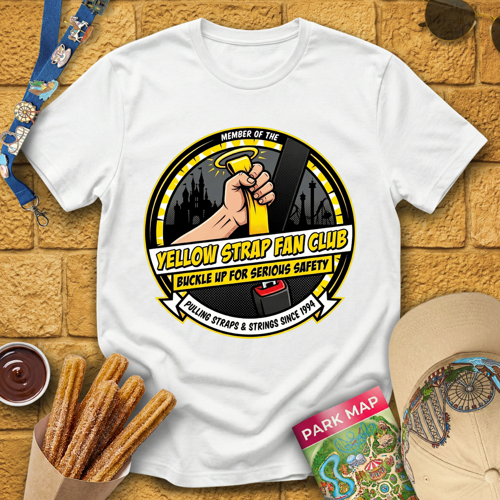 Yellow Strap Fan Club [ComicBadge] T-Shirt