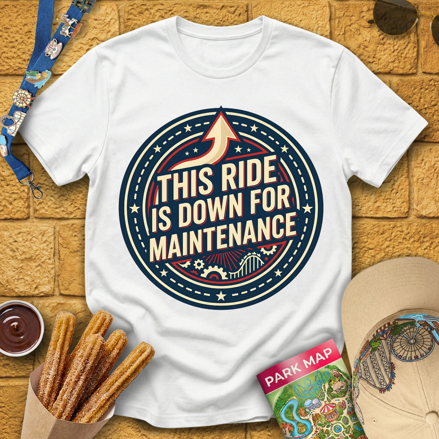 Ride Maintenance [Badge] T-Shirt
