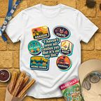 Castles On My List [Badges] T-Shirt
