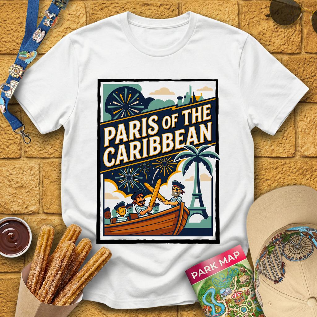 Paris Of The Caribbean [40sPoster] T-Shirt