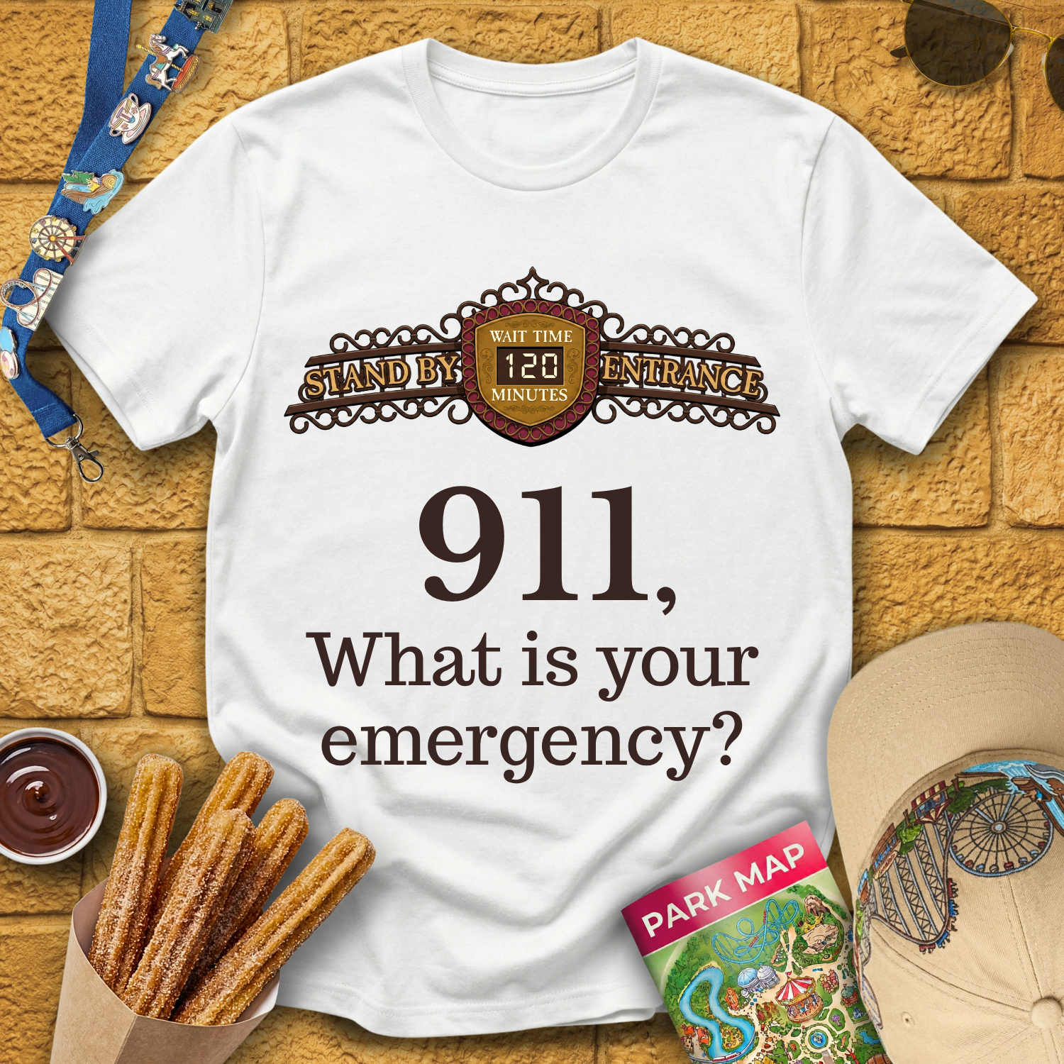 911, What Is Your Emergency? T-Shirt