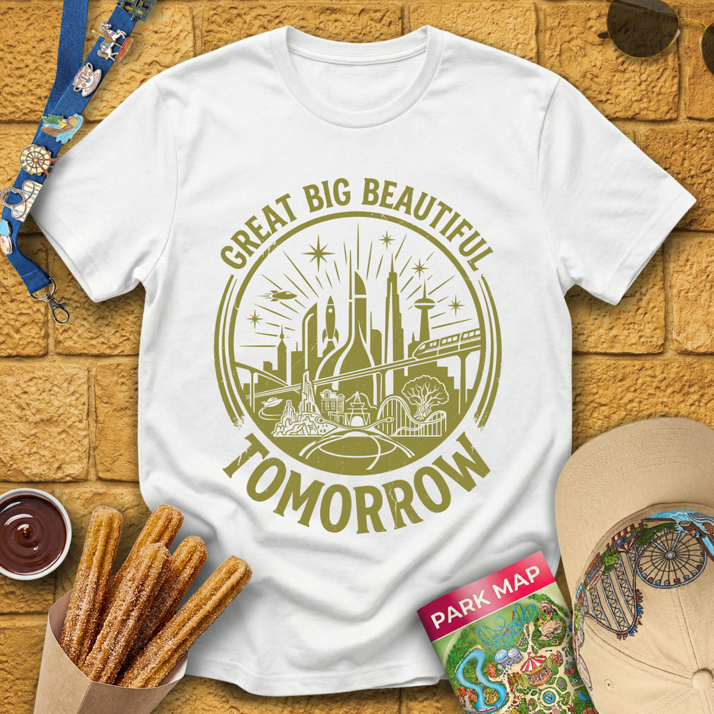 Big Beautiful Tomorrow [CircleRetroBrush] T-Shirt