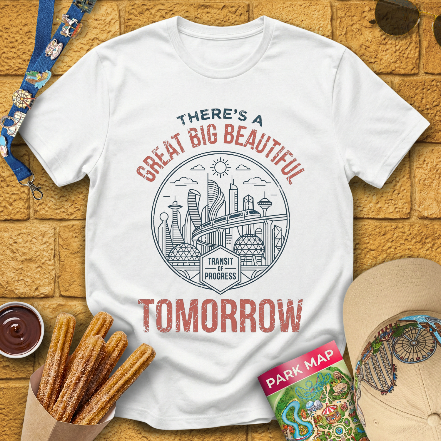 Big Beautiful Tomorrow [Distressed] T-Shirt