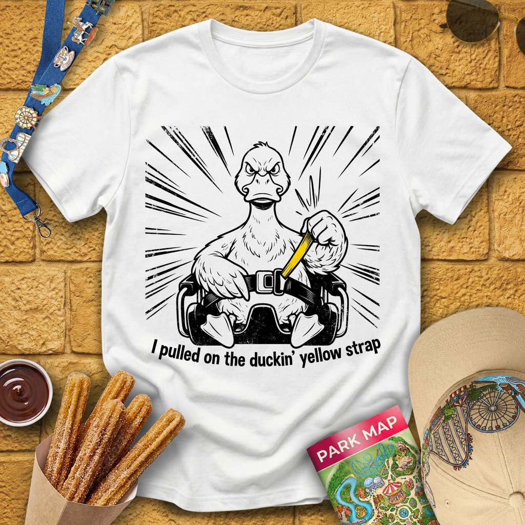 Duckin' Yellow Strap [Comic] T-Shirt