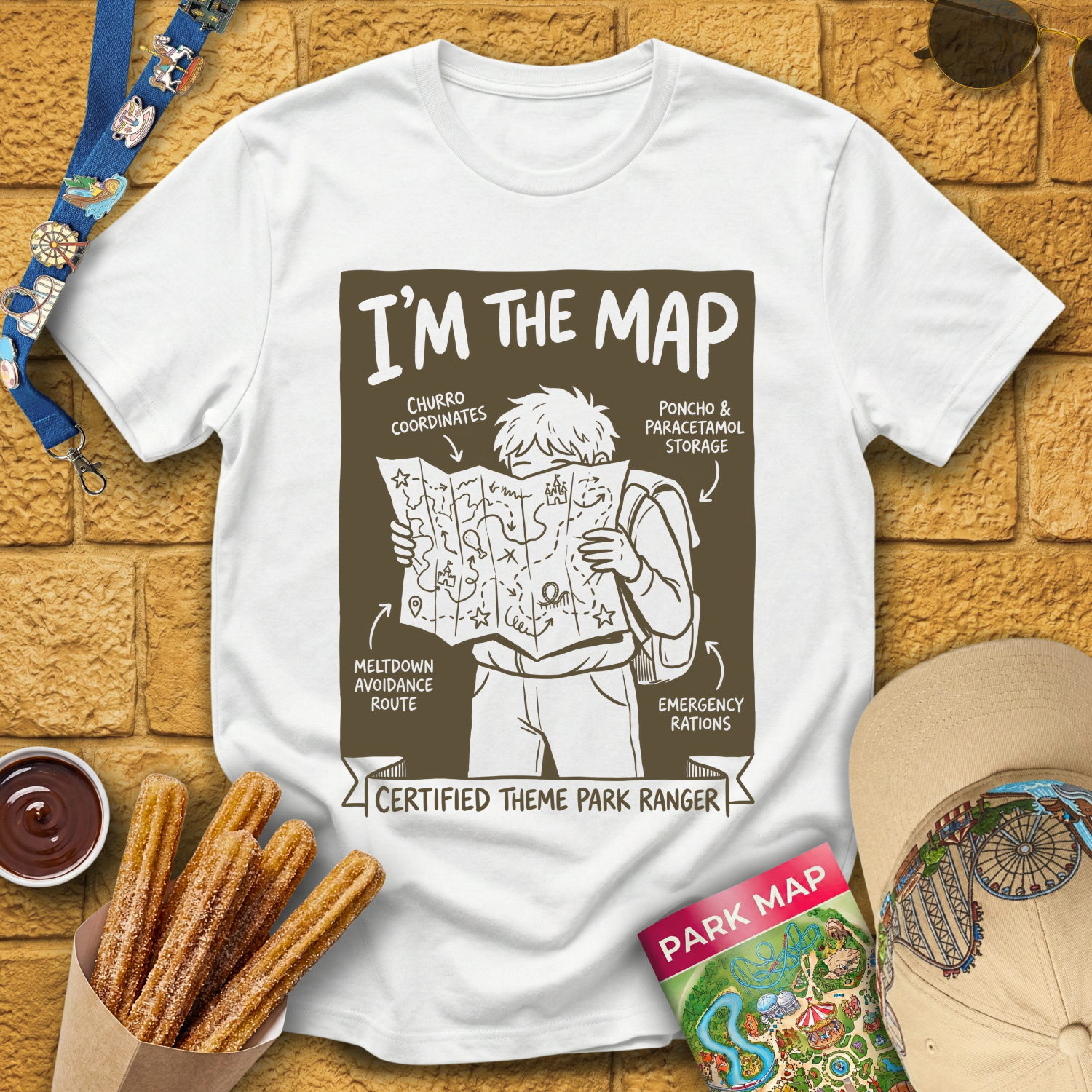 I'm The Map [BoldArt] T-Shirt