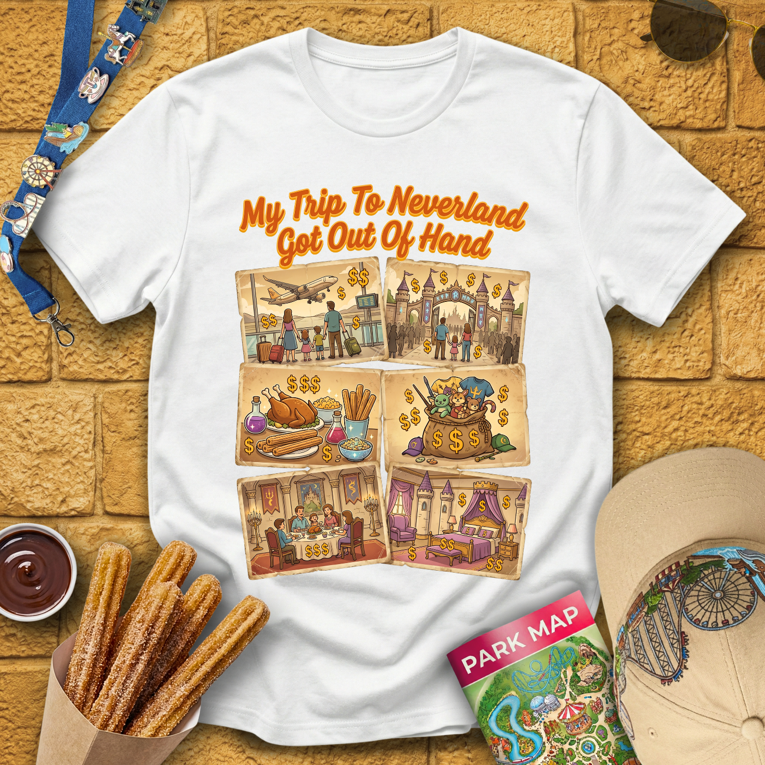 Neverland Out Of Hand [Postcard] T-Shirt