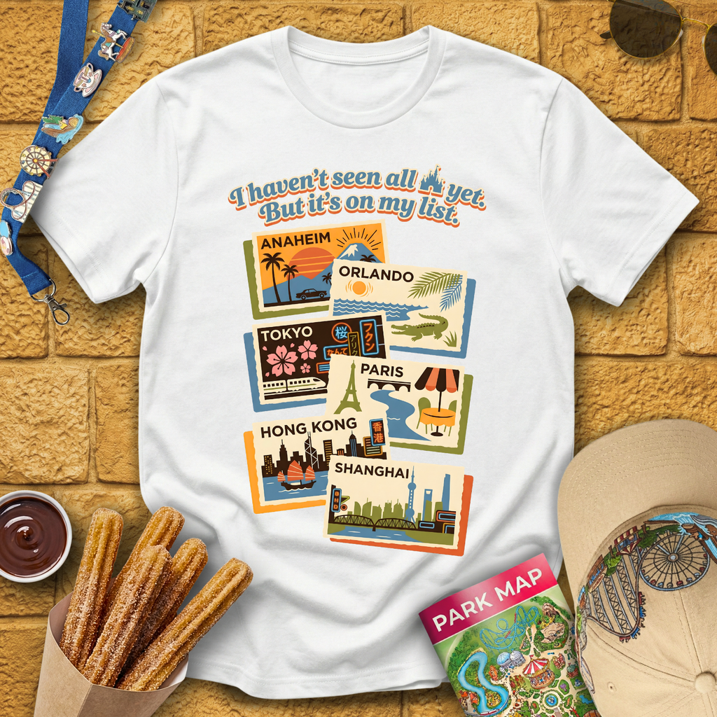 Castles On My List [Postcards] T-Shirt