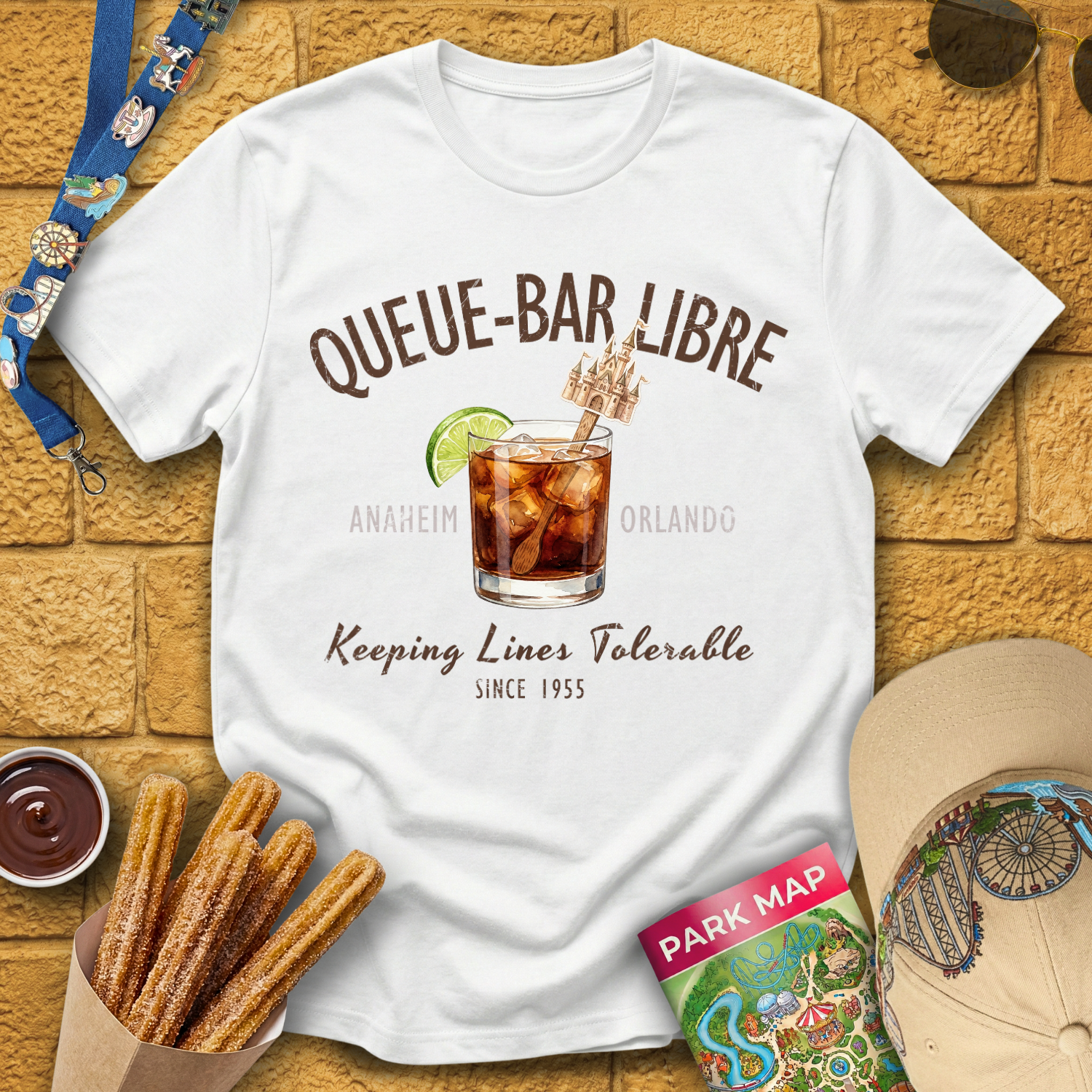 Queue-Bar Libre [Chic] T-Shirt