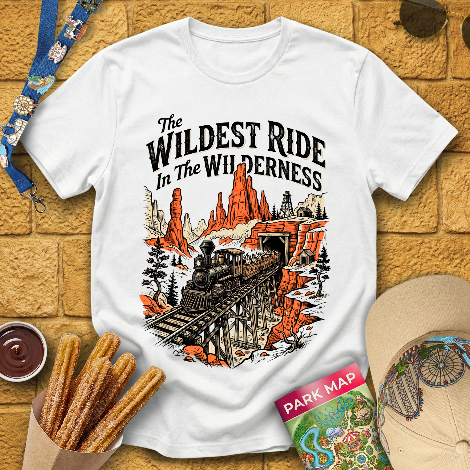 The Wildest Ride [Woodcut1] T-Shirt