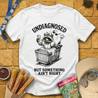 Undiagnosed on Coaster [Woodcut] T-Shirt