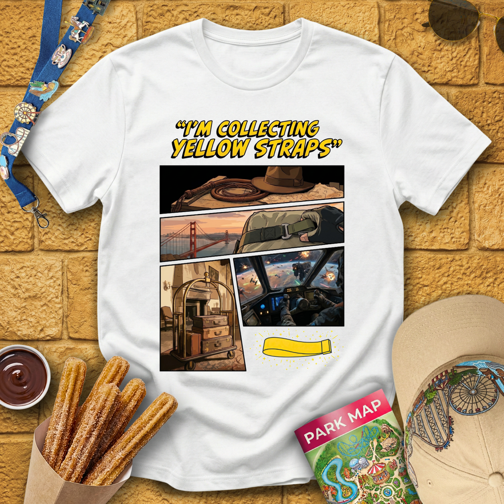 Collecting Yellow Straps [Comic] T-Shirt