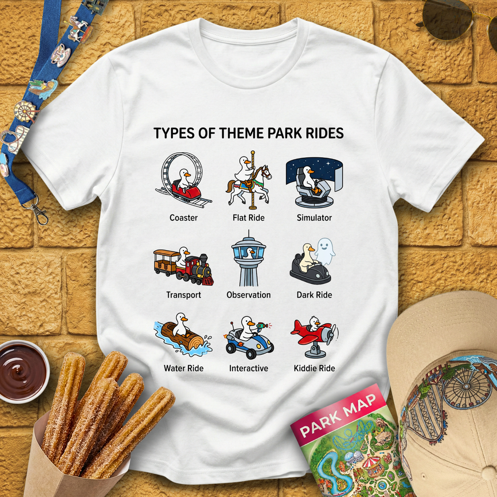 Types Of Rides [Goose] T-Shirt