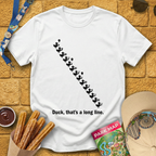 Duck, Long Line [Sleek] T-Shirt