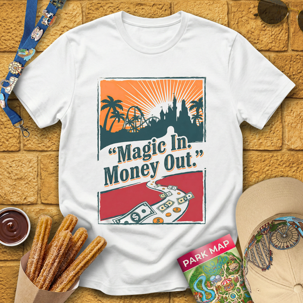 Magic In. Money Out. [80sPoster] T-Shirt