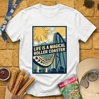 Life Is A Roller Coaster [40sPoster] T-Shirt