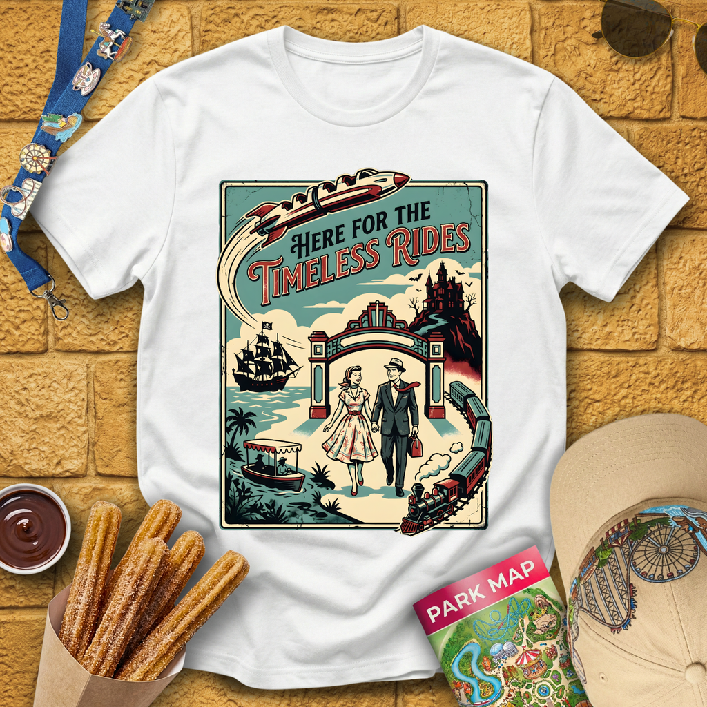 Timeless Rides [50sPoster] T-Shirt