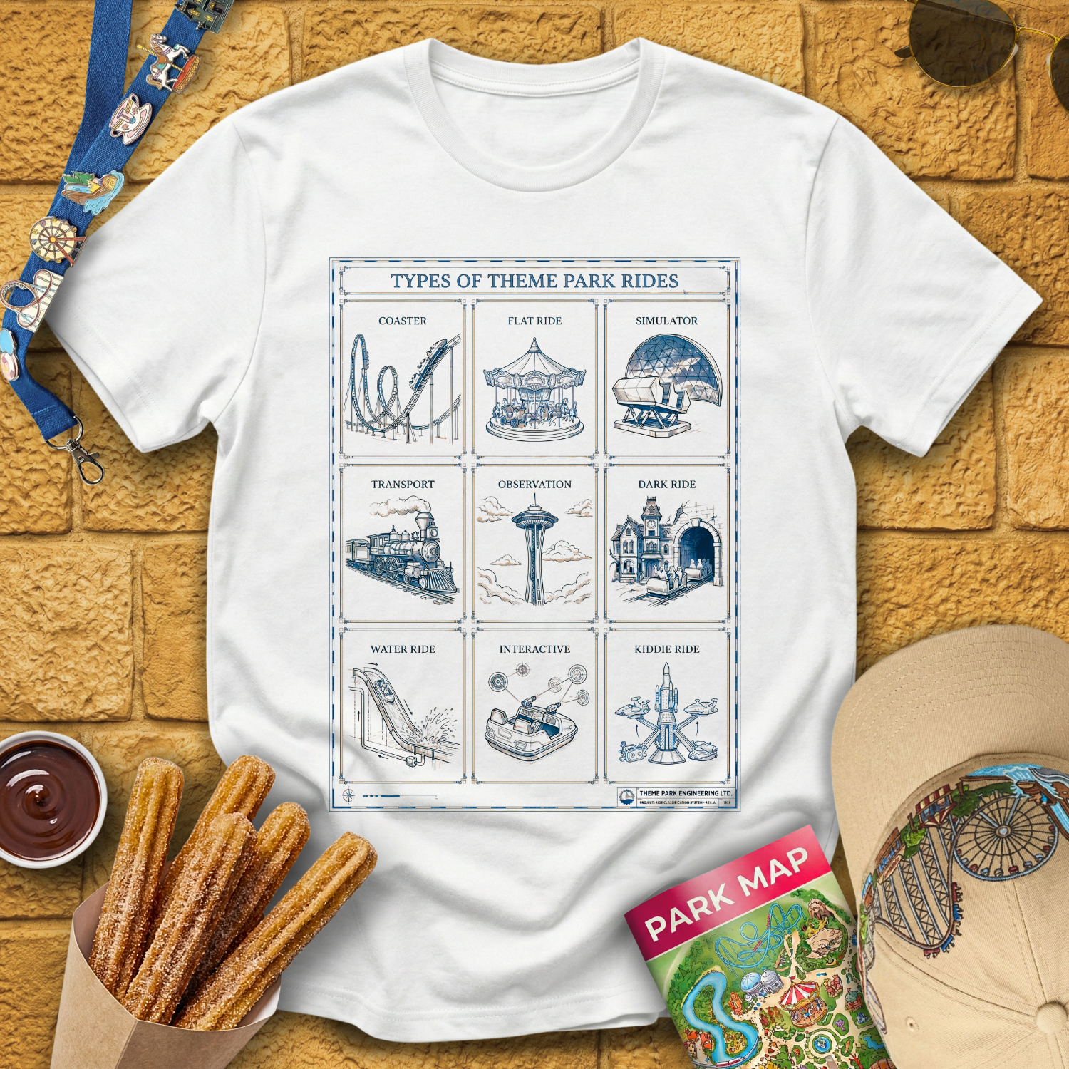 Types Of Rides [Techy] T-Shirt