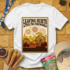 Leaving Hurts & Fireworks [70sPoster] T-Shirt