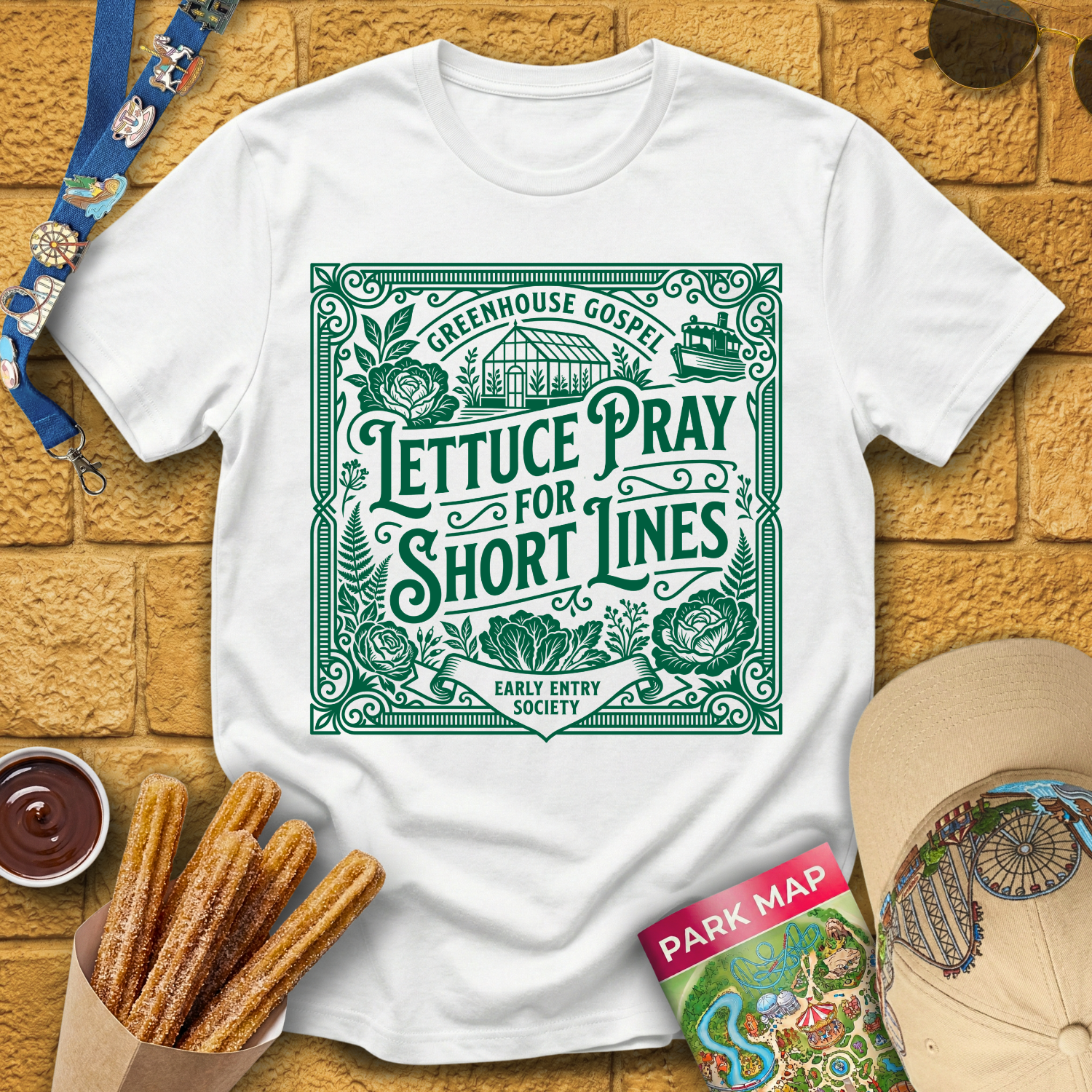 Lettuce Pray [Victorian] T-Shirt