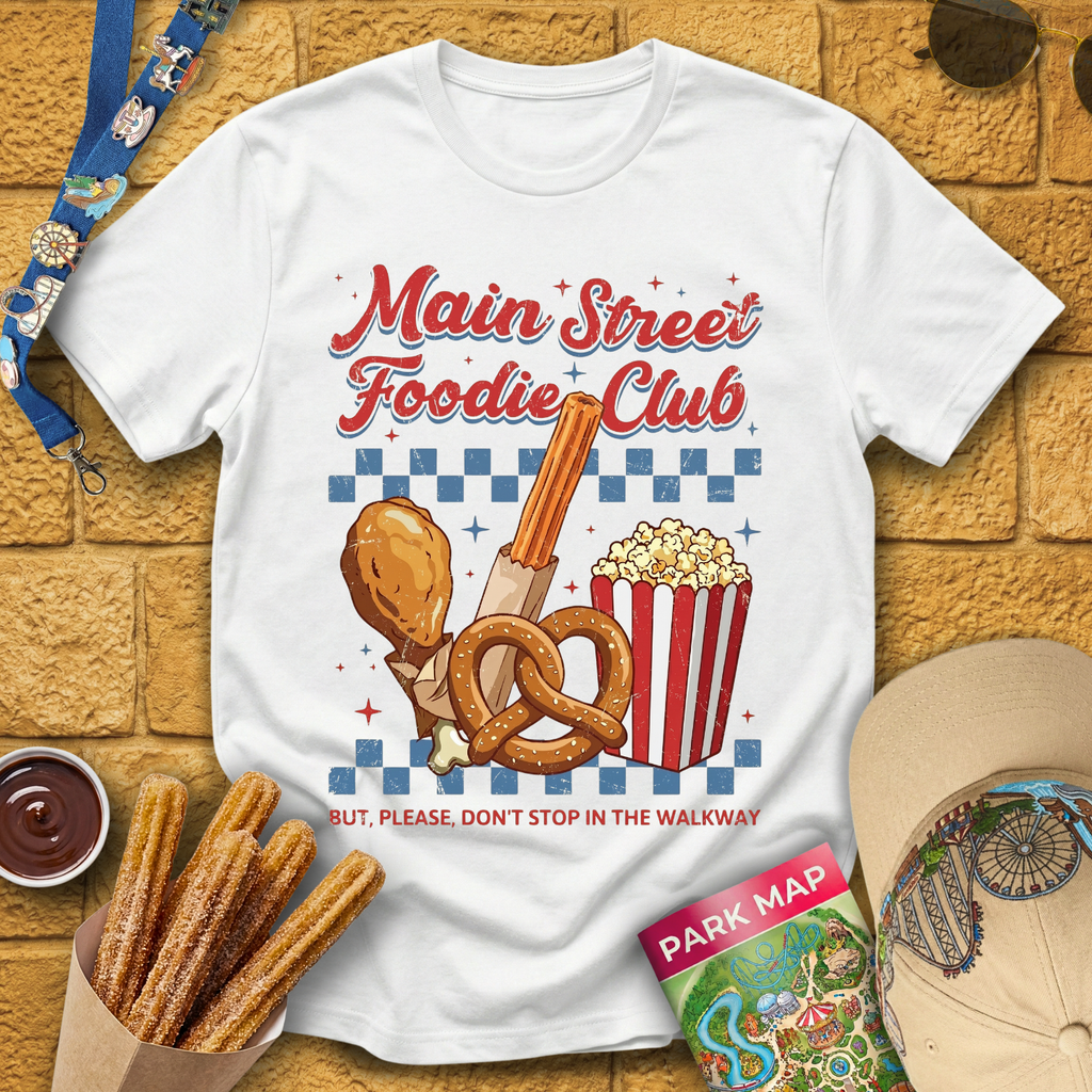 Main Street Foodie [Distressed] T-Shirt