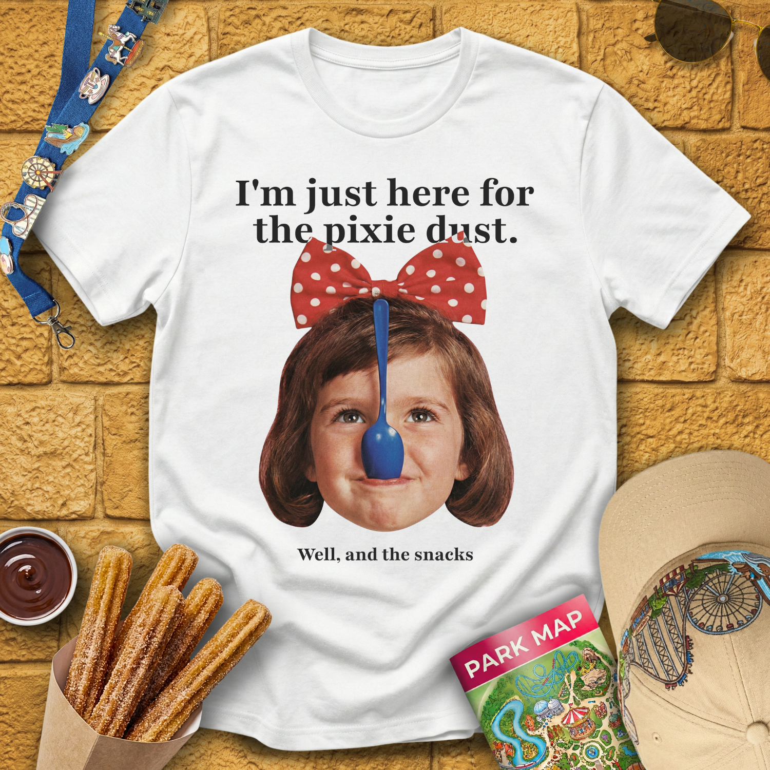 Here For Pixie Dust [Face] T-Shirt