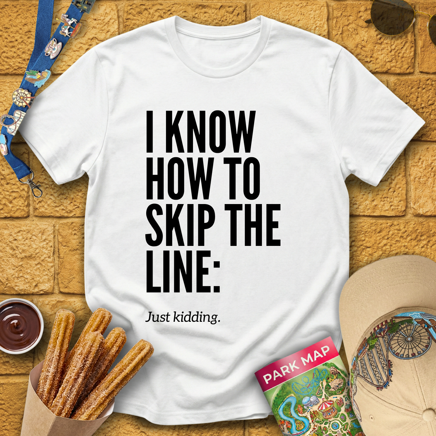 Skip The Line [Sleek] T-Shirt