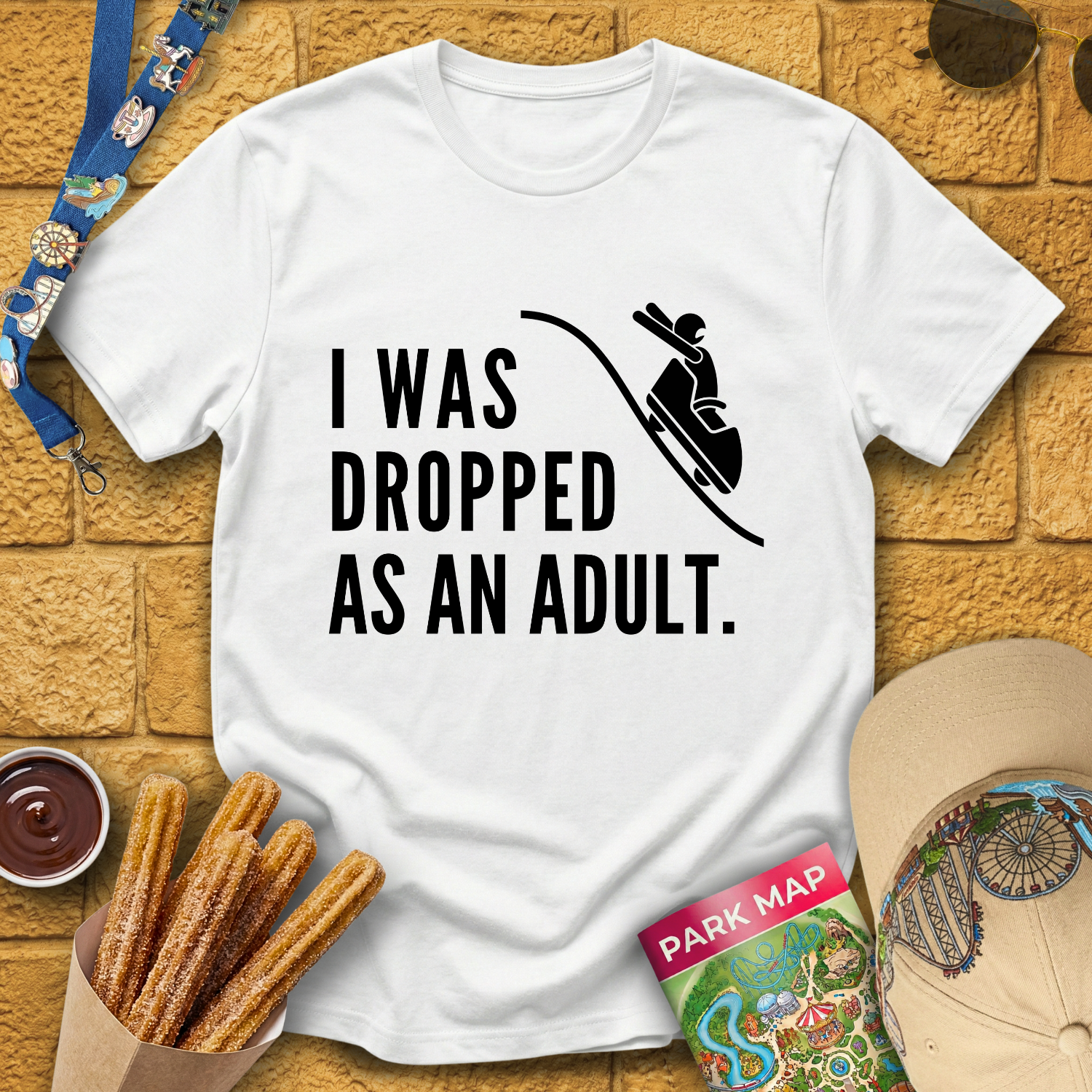 I Was Dropped [Sleek] T-Shirt