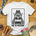 He Is Rizzin' [LineArt] T-Shirt