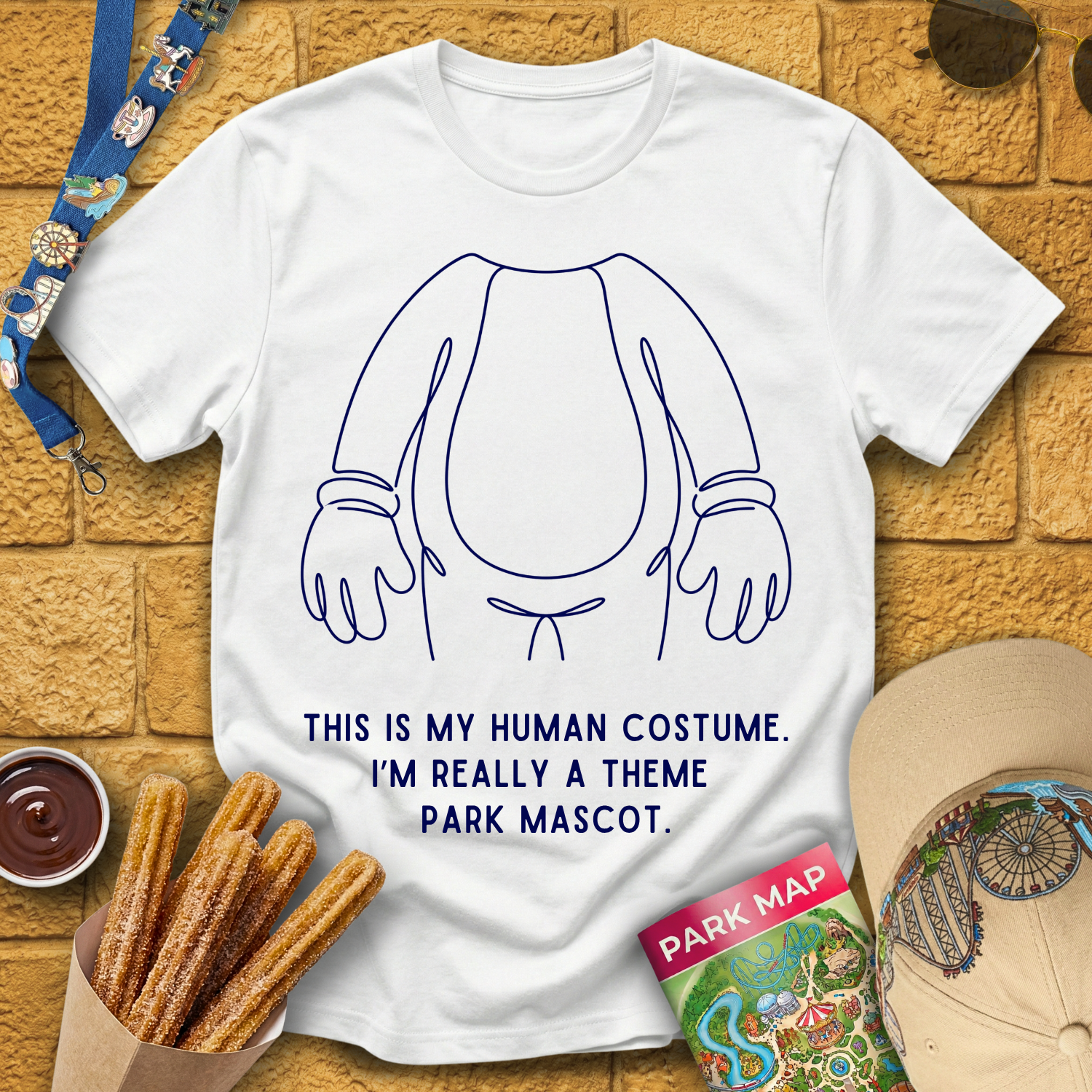 Theme Park Mascot [Sleek] T-Shirt