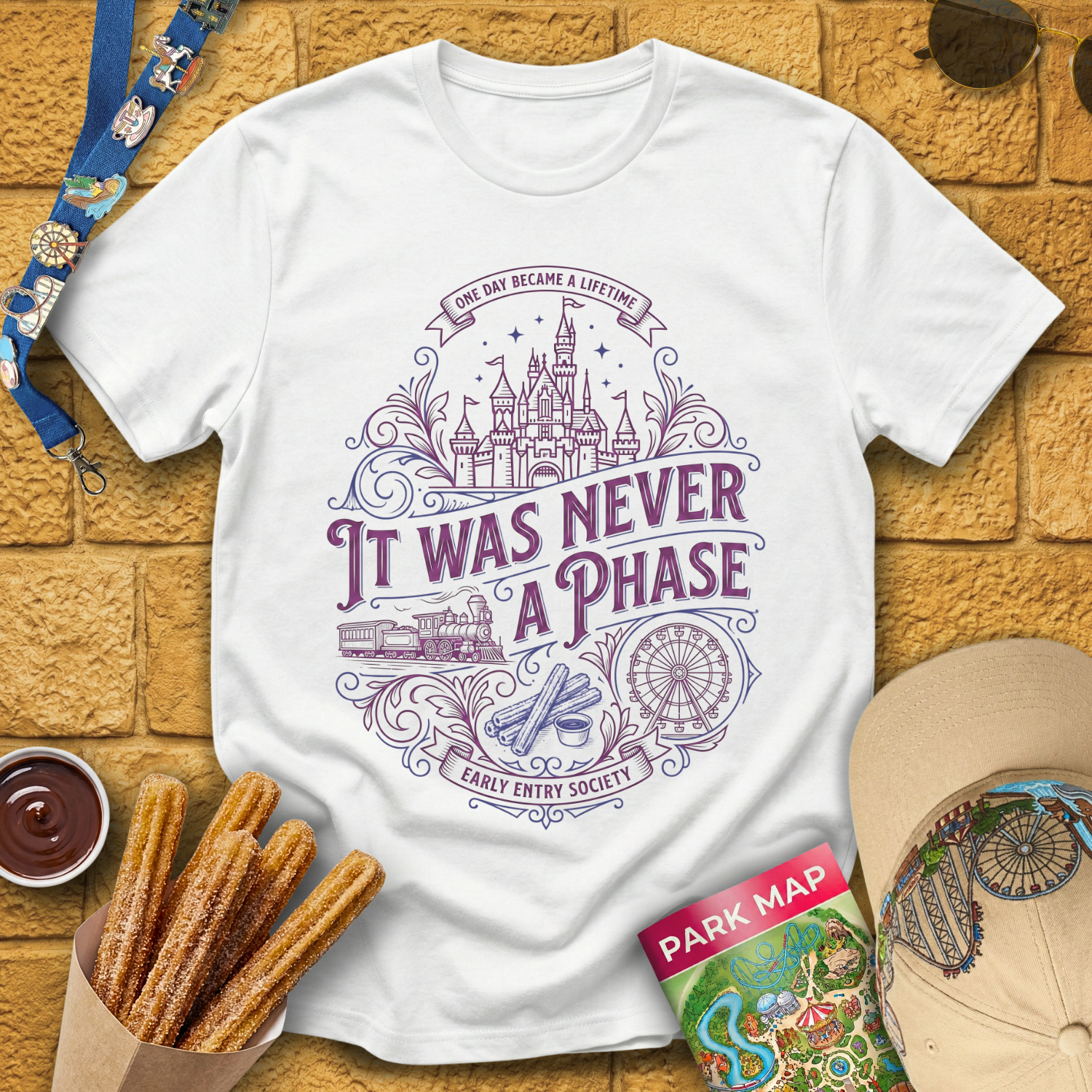 Never A Phase [VictorianOval] T-Shirt