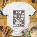 Sleep Wait Repeat [Distressed] T-Shirt