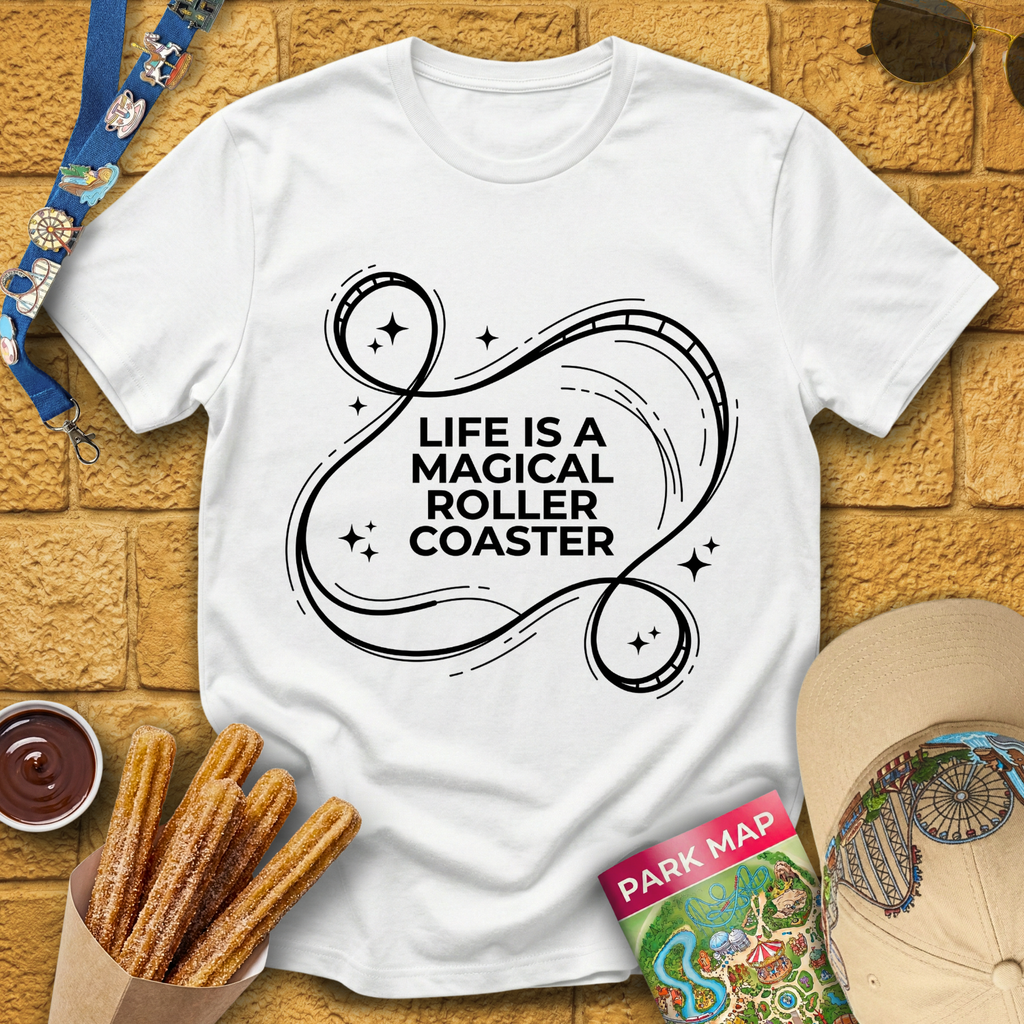 Life Roller Coaster [Sleek] T-Shirt