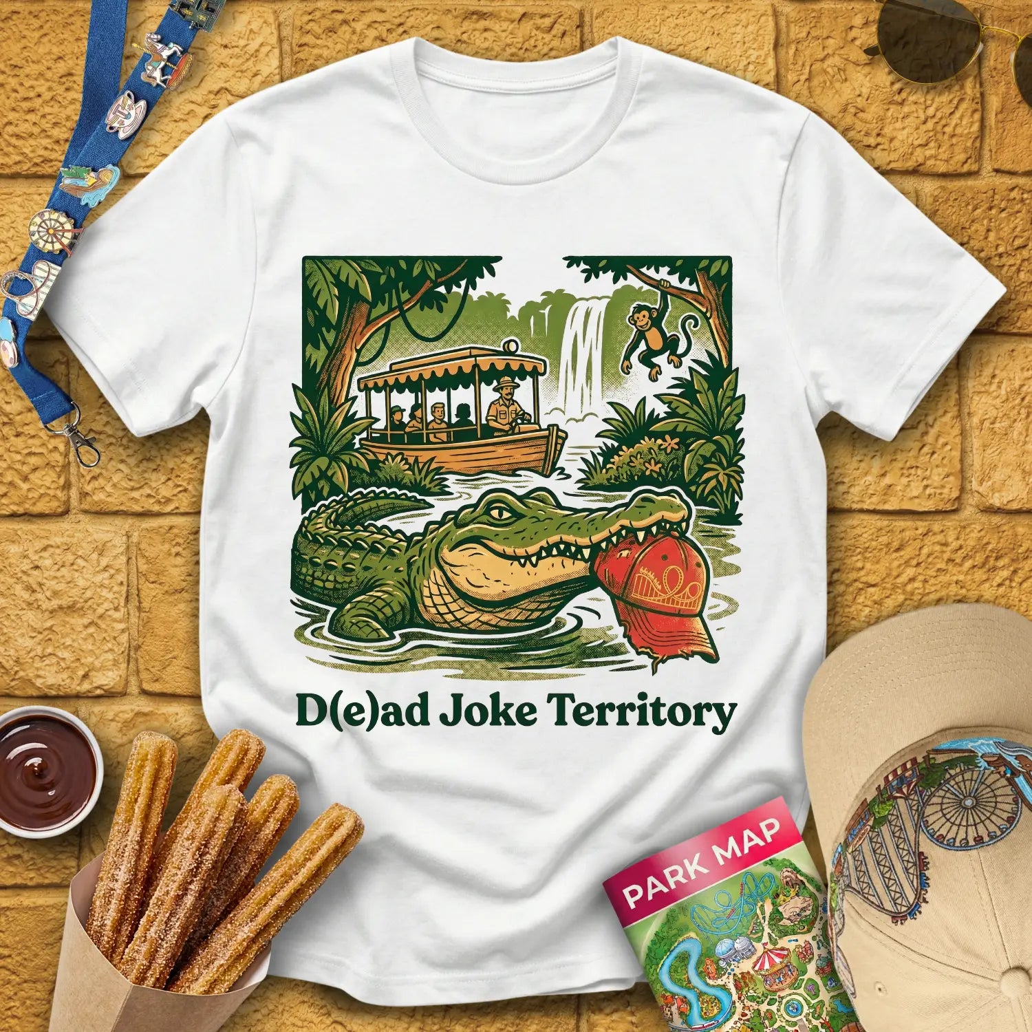 D(e)ad Joke Territory [90s] T-Shirt