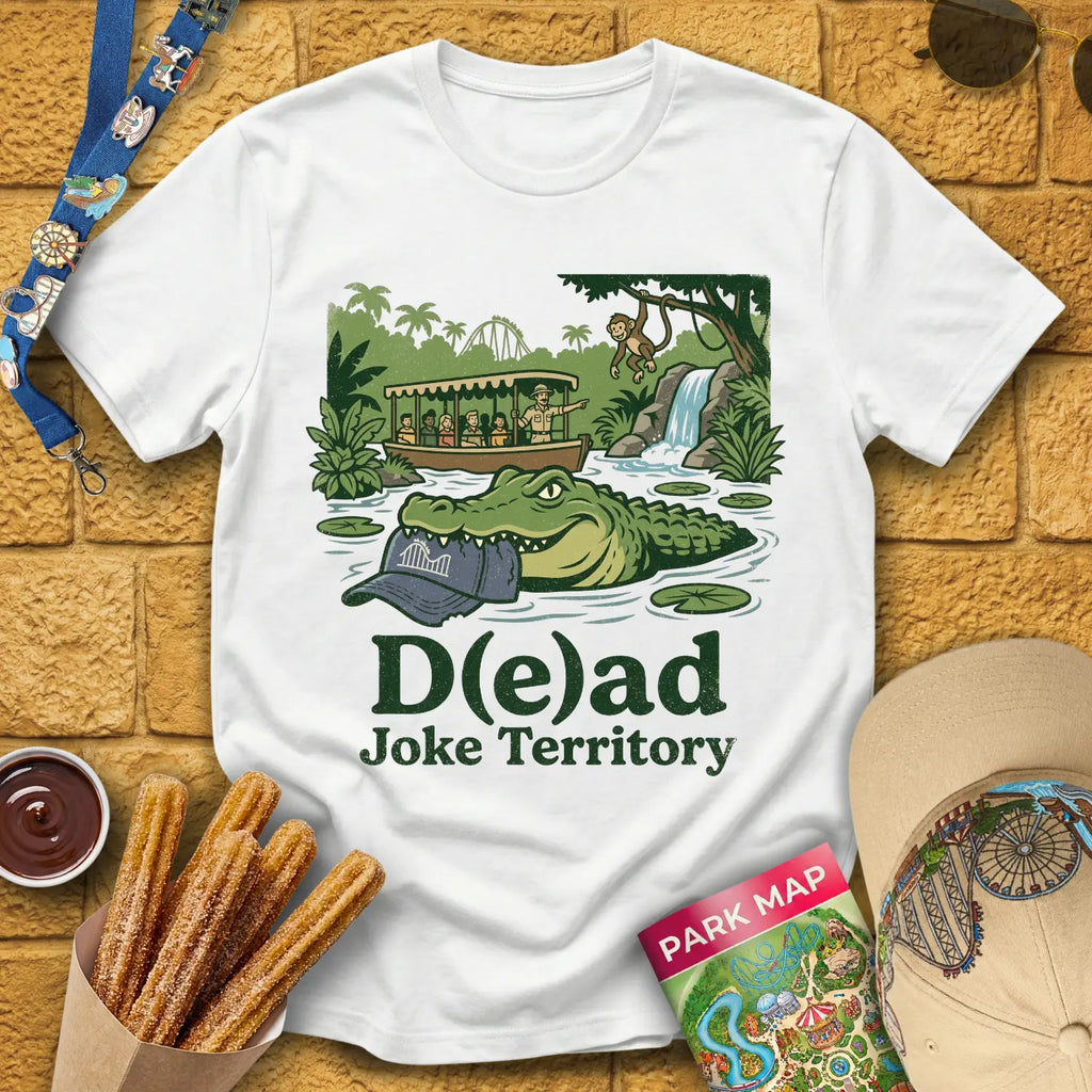 D(e)ad Joke Territory [Retro] T-Shirt