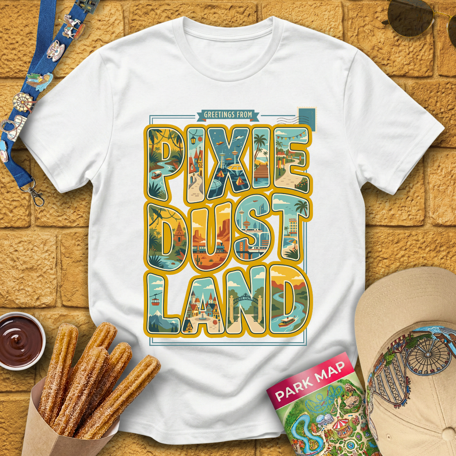 PixieDustLand [Postcard] T-Shirt