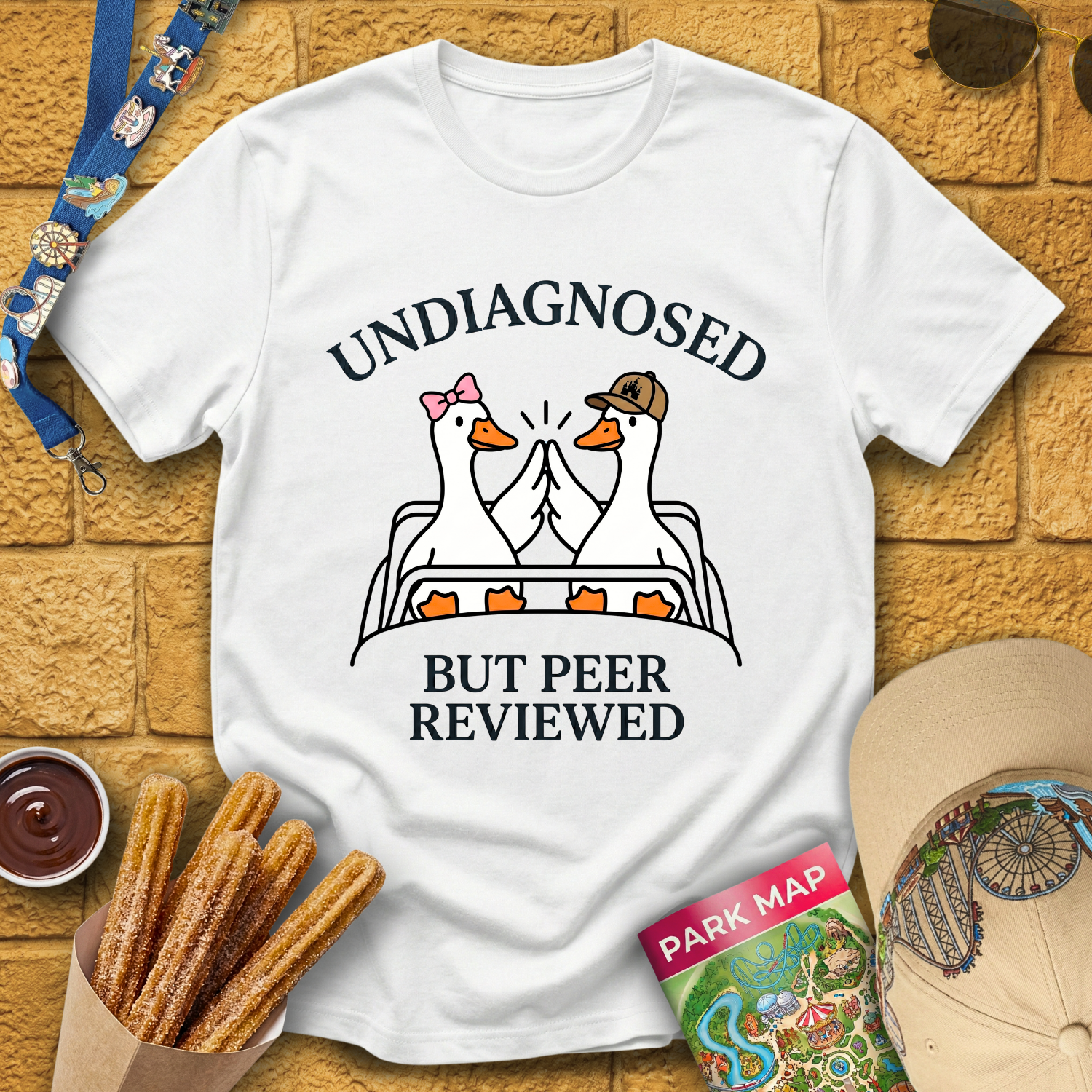 Undiagnosed Geese [Cartoon] T-Shirt