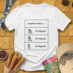 Dropdown Menu T-Shirt