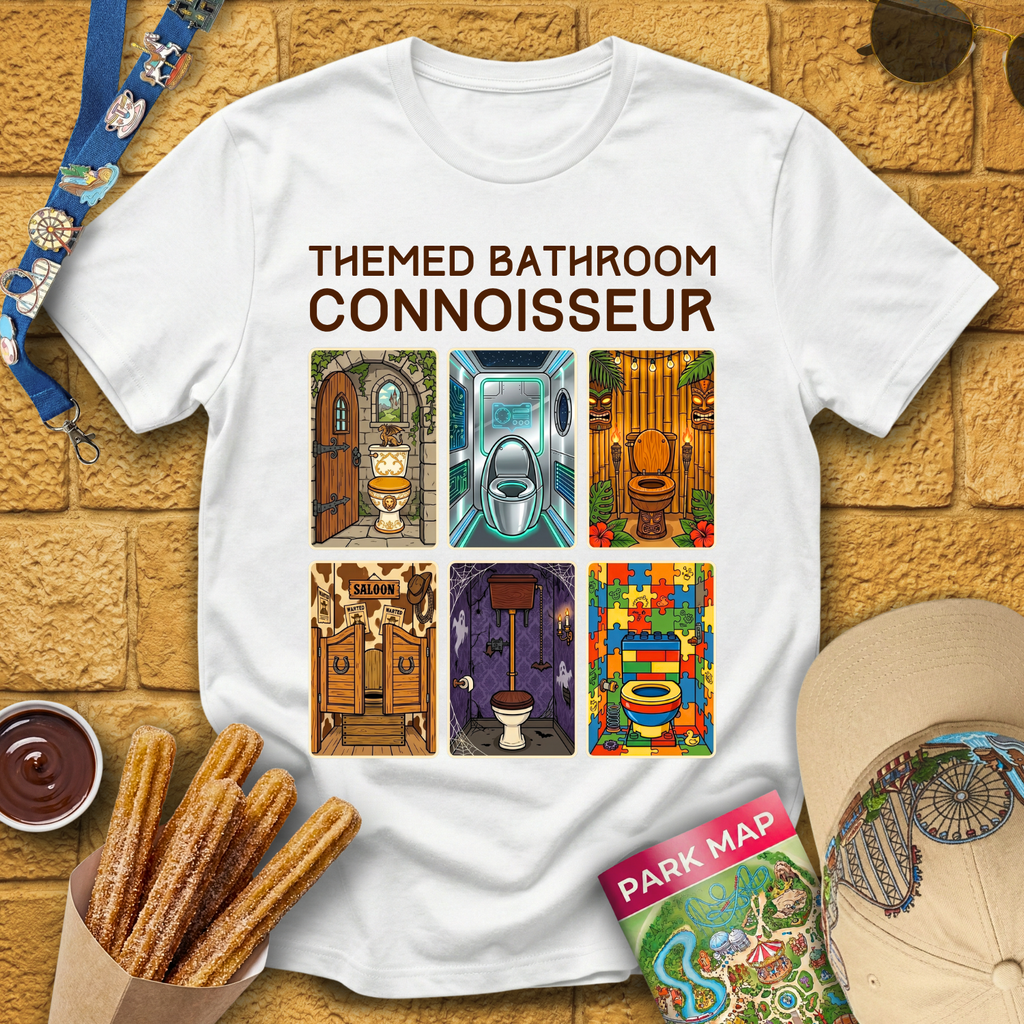 Themed Bathroom Connoisseur [MidCen] T-Shirt