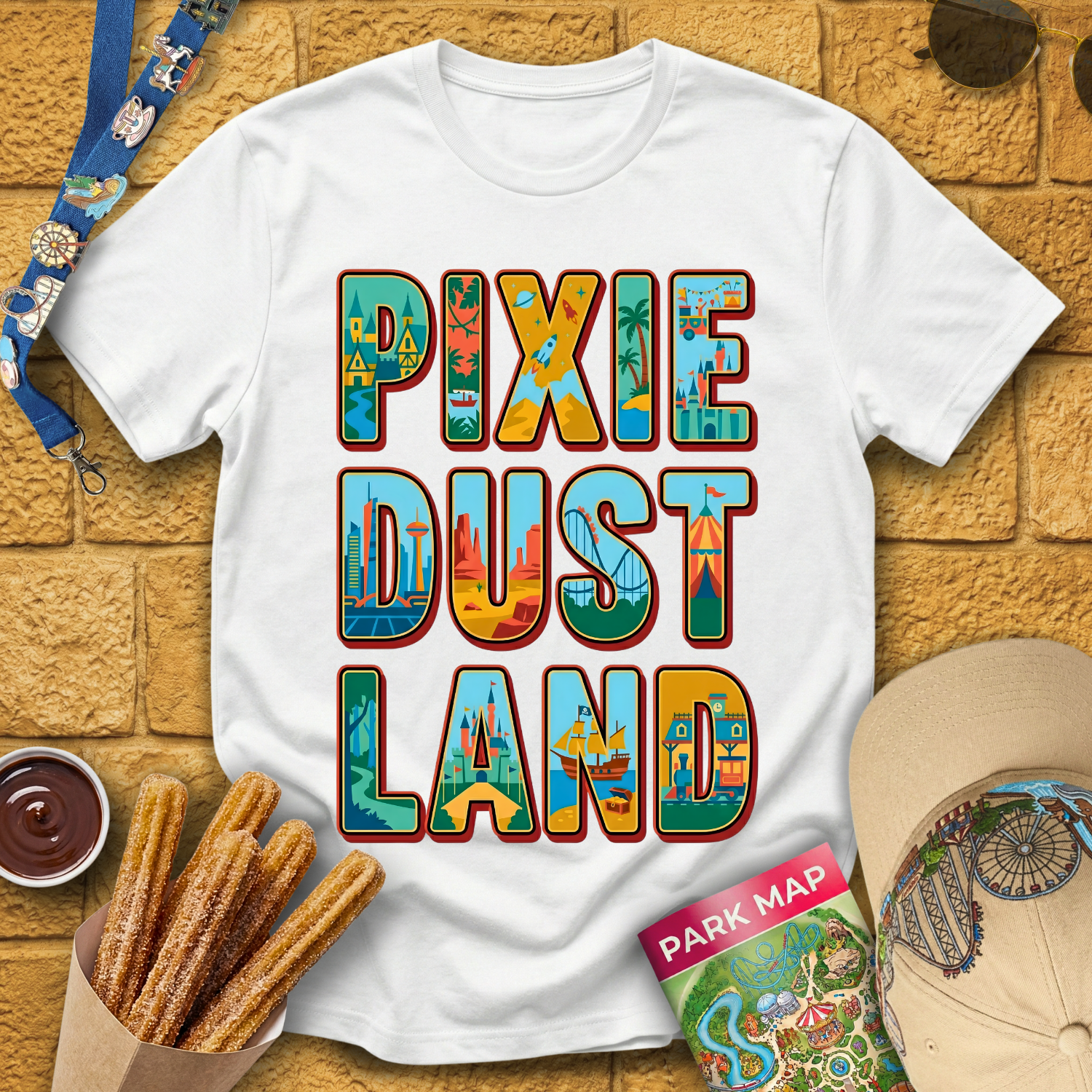 PixieDustLand [VectorTypo] T-Shirt