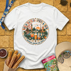 Drinking Around The World [Boho] T-Shirt for Theme Park Fans (White)
