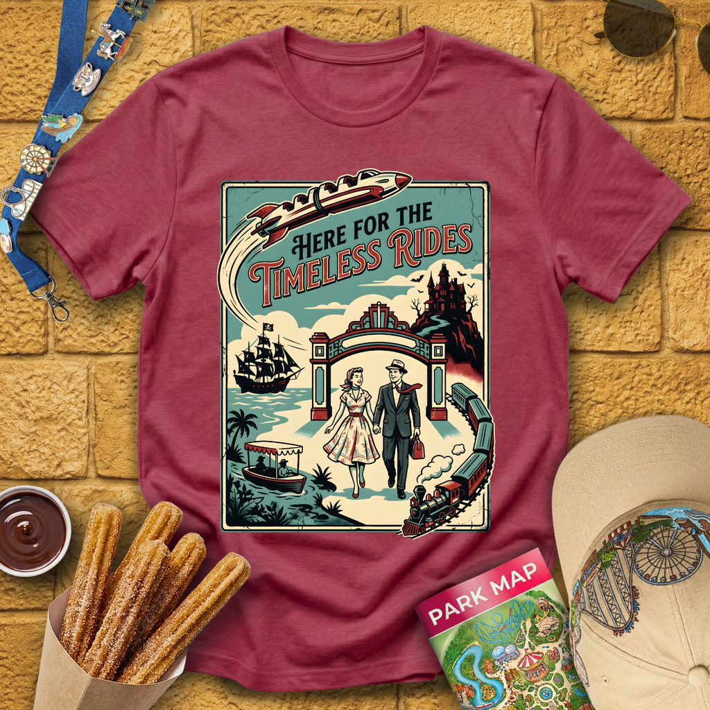 Timeless Rides [50sPoster] T-Shirt