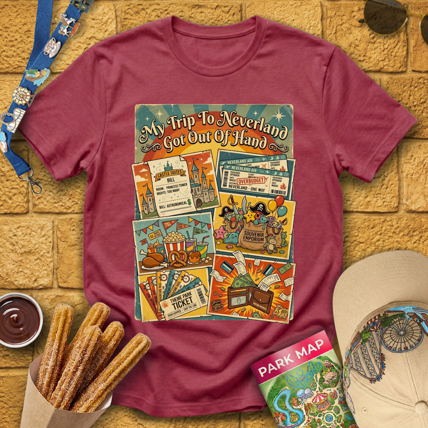 Neverland Out Of Hand [FunPoster] T-Shirt