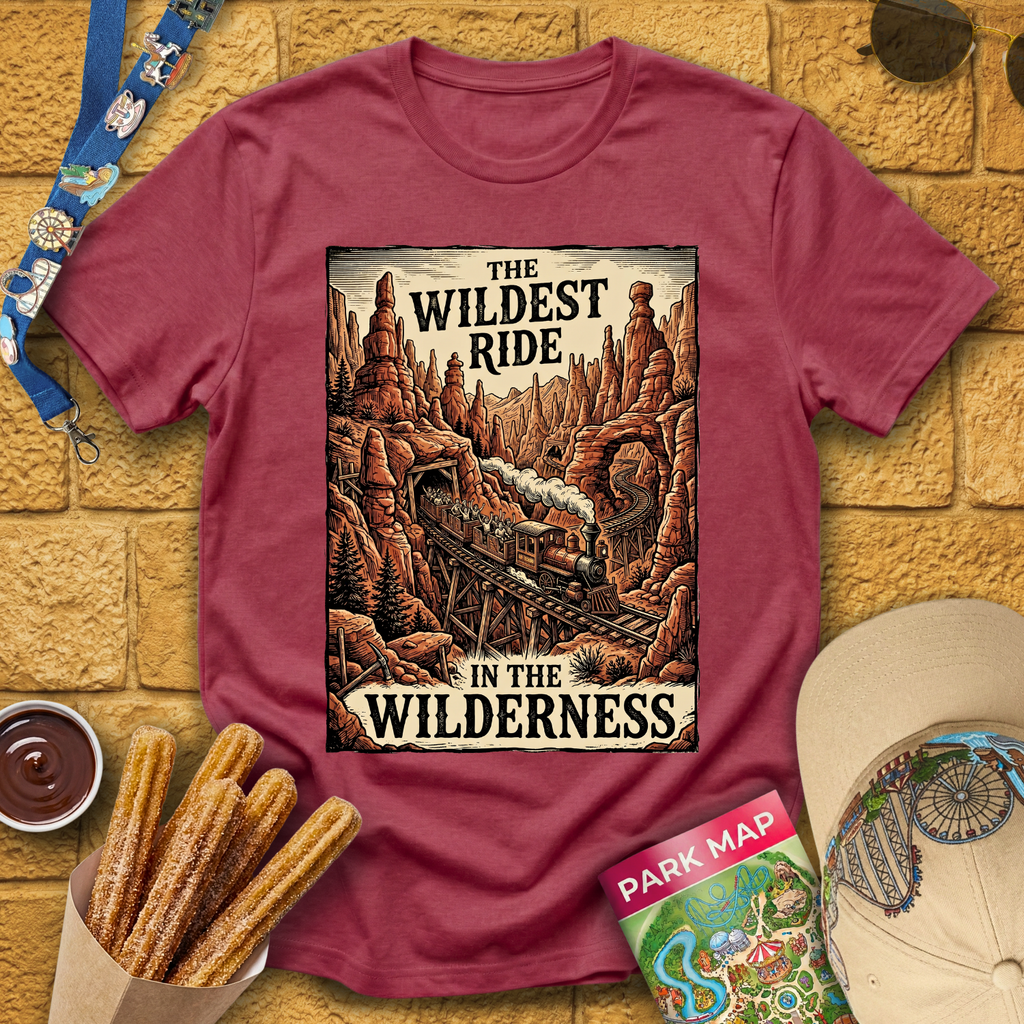 The Wildest Ride [Woodcut2] T-Shirt