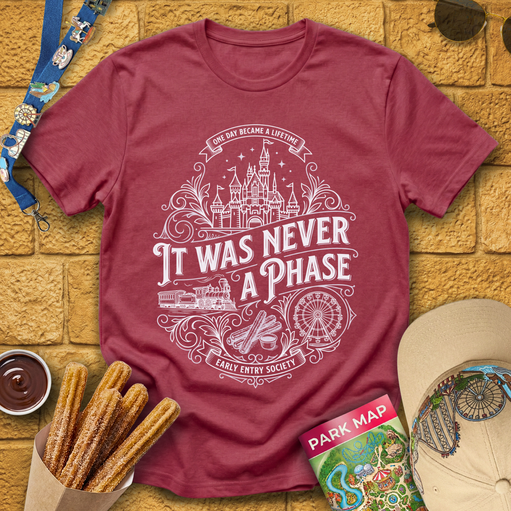 Never A Phase [VictorianOval] T-Shirt