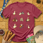 Theme Park Goose [Grid] T-Shirt