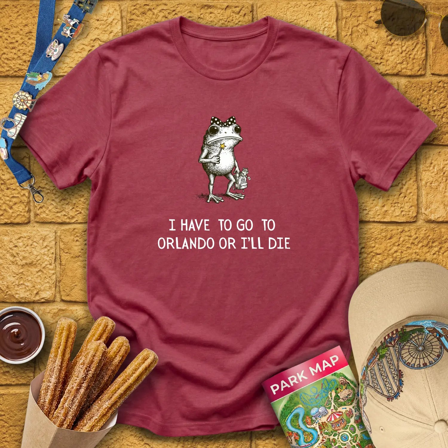 Orlando Or I'll Die [InkPen] T-Shirt