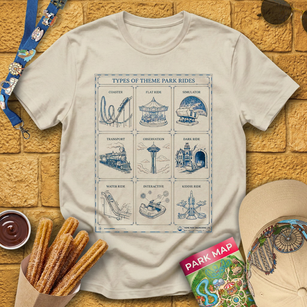 Types Of Rides [Techy] T-Shirt