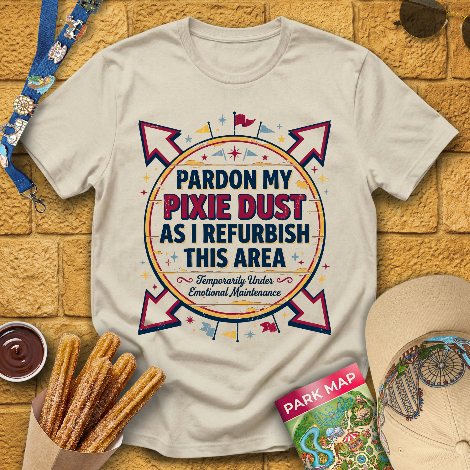 Pardon My Pixie Dust [Weathered] T-Shirt